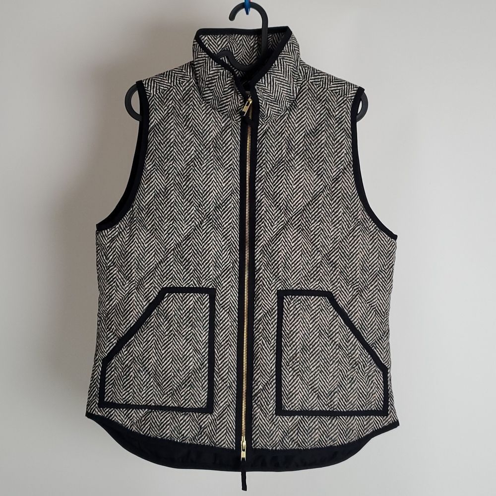 J.crew Jacket vest winter sport casual puffy  2 pocket sz S